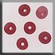 12269 Glass Treasures-Round Bead 4mm Matte Fuchsia (Qty. 6) THUMBNAIL